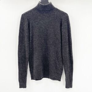 YAS‎ Roll Neck Sweater Women's Size XS Heather Dark Gray Turtleneck Long Sleeve